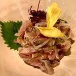 産直青魚専門 池袋 御厨 - 鰯梅たたき