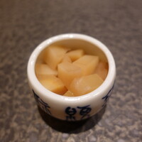 すし昇 - ガリはこんな感じ