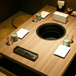 肉と日本酒 - お座敷