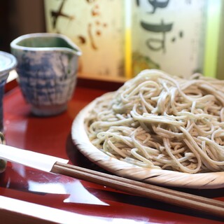 A restaurant that combines Japanese-style meal and soba