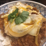 とりかつ丼の黒兵衛 - 鳥かつ丼（並）