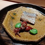寿し おおはた - ホタル烏賊 太刀魚の南蛮焼き