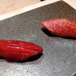 寿し おおはた - 赤身 ハラミ