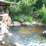 山咲 - 男性露天風呂（誰も居ない間に撮影）