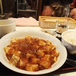 Cha Bou - 四川麻婆豆腐セット、800円