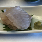 旅亭半水廬 - 鯛のお造り