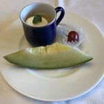 旅亭半水廬 - メロン リンゴゼリー チェリー