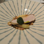 リストランテ カノフィーロ - 宮崎産地頭鶏　胸肉のアロースト