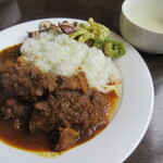 三日月 - イノシシと大根のカレー　