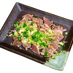 Miyazakijitoudoritoumaisake Izakayakohime Ibaraki - 地鶏の胡麻塩和え