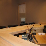 鮨 福原 - オープンカウンター方式