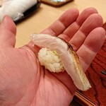 寿し道 桜田 - ノドグロの炙り