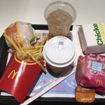 McDonald's Maruko Furesupo Ten - Ordered Menu Items