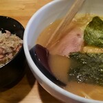 会津ラーメン 和 - ランチセット