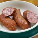 スモークログハウス天佑 - 左がそのまま、右が茹で