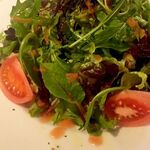ビストリア - フレッシュトマトのグリーンサラダ