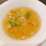 三栗 - 季節のコンソメプランタニエール