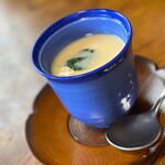 寿し鉄 - ランチサービスの茶碗蒸し