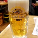 Kaisen Yatai Okuman - 生ビール中：328円