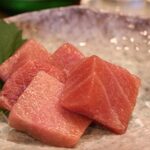 raw bluefin tuna