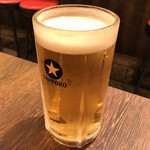 とりビアー - ＊サッポロ男前生ビール（大）（¥580）