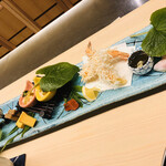 おか田 - 八寸❗️
      美しすぎますー(´∀｀)✨