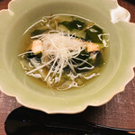 おか田 - マスの春野菜餡掛け