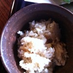 Kawaneji Saryou Hirara - たけのこご飯（餅米）です！