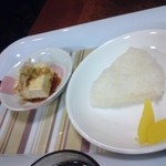 お栄さん - ２０１２／３／１８ランチセット（揚げ物なし）