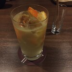 バー ゴヤ - 高知産橙のカクテル