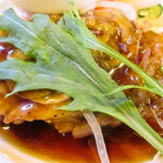 みすたーらいおん - チキンソテー 甘酢ソース アップ