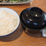 Iwashinoya Hei - ご飯 味噌汁 漬物