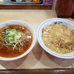 Tatsukichi - 台湾ラーメン+天津飯　690円