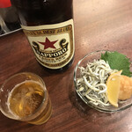 立ち呑み くにし - いかなご釜あげおろし