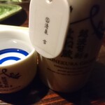 いかの墨 - 日本酒も種類が豊富(清泉 雪)