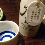 いかの墨 - 日本酒も種類が豊富(越乃景虎)