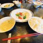 大膳 - 海の幸と野菜の炒め物（ランチ）