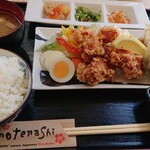 静岡餃子 鶏唐揚 きゃべつ - 料理写真: