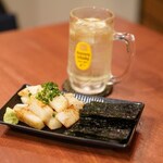 鉄板焼じゅうじゅう - 山芋ステーキ