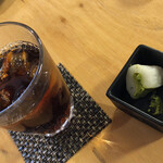 貝と魚と日本酒 貝男  - 食後のコーヒーとデザート