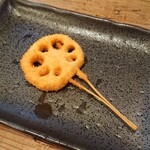 串カツ ワンダーウォール - 串揚げ れんこん