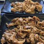Yoshinoya - ・W定食[牛皿＋牛カルビ生姜焼き]