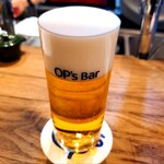 OP's Bar - 日本一のスーパードライ！(680円)
