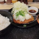 松のや - おろしロースカツ定食