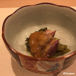 旬菜 一颯 - 蛍烏賊 酢味噌和え