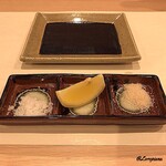 旬菜 一颯 - 岩塩､檸檬､藻塩