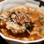 焼肉 大河 - テールクッパ