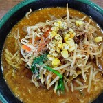 麺屋八代 - 黒味噌ラーメン 別アングル