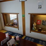 Soba Arakiya - 2階座敷の装飾。