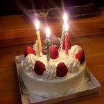 鮨今野 - こんなお祝いをたまには　(^^♪